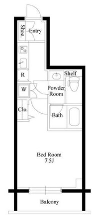PASEO上野御徒町の物件間取画像